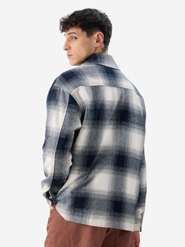 Men’s Oversized Flannel Check Shirt